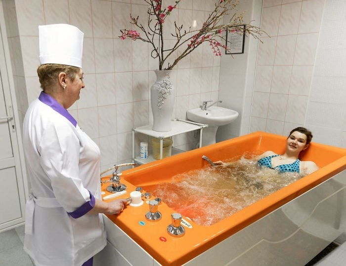 Подводный гидромассаж - Санаторий «ЦВС» Кисловодск